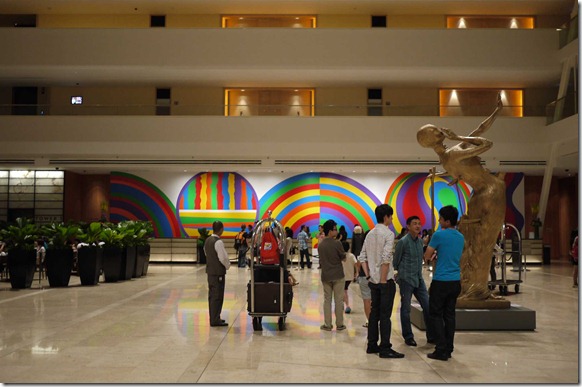 Lobby of Marina Bay Sands