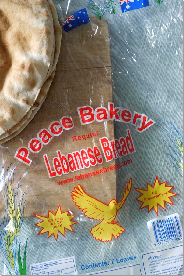 Lebanese bread from Peace Bakery