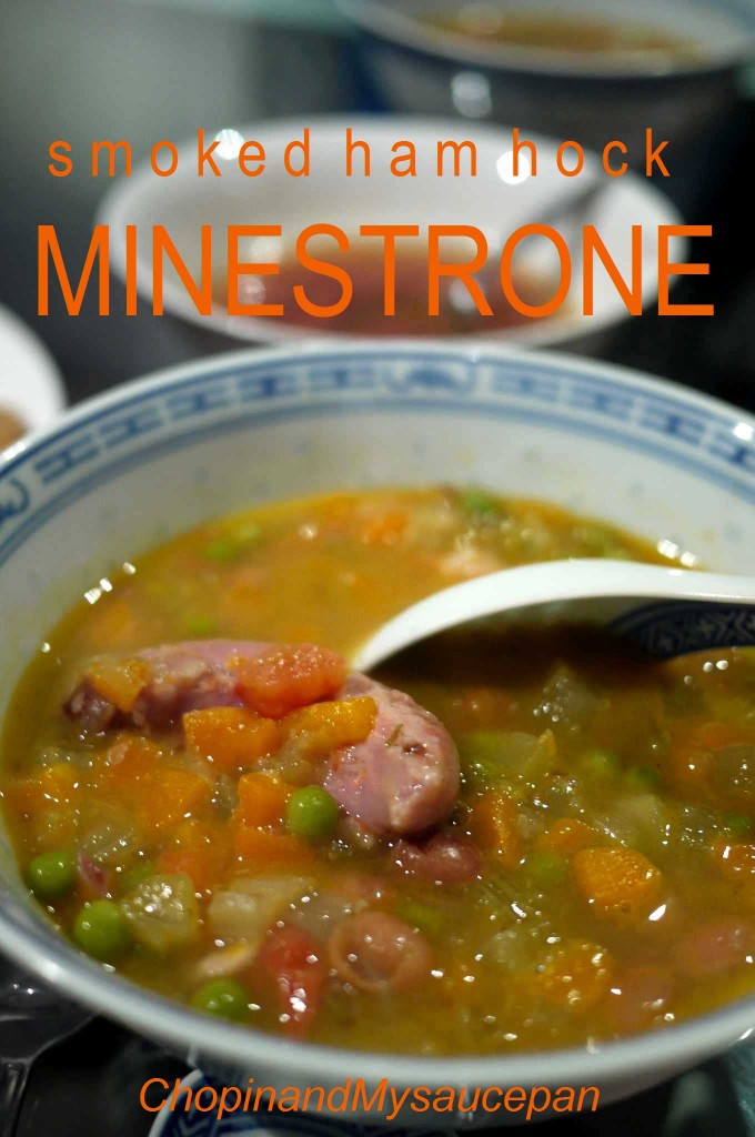 Smoked ham hock minestrone ChopinandMysaucepan