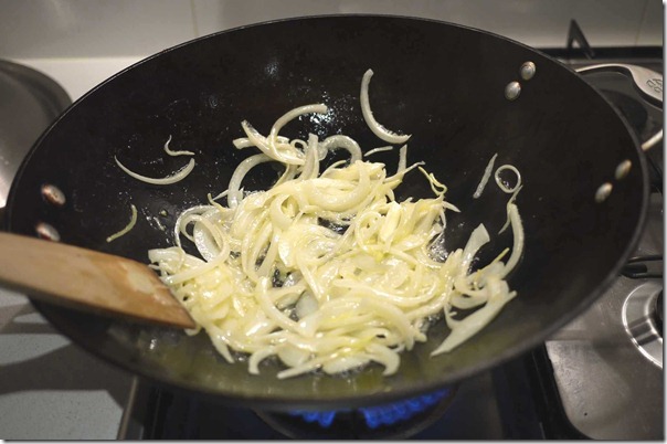Sautee fennel, leek and onions with butter and extra virgin olive oil