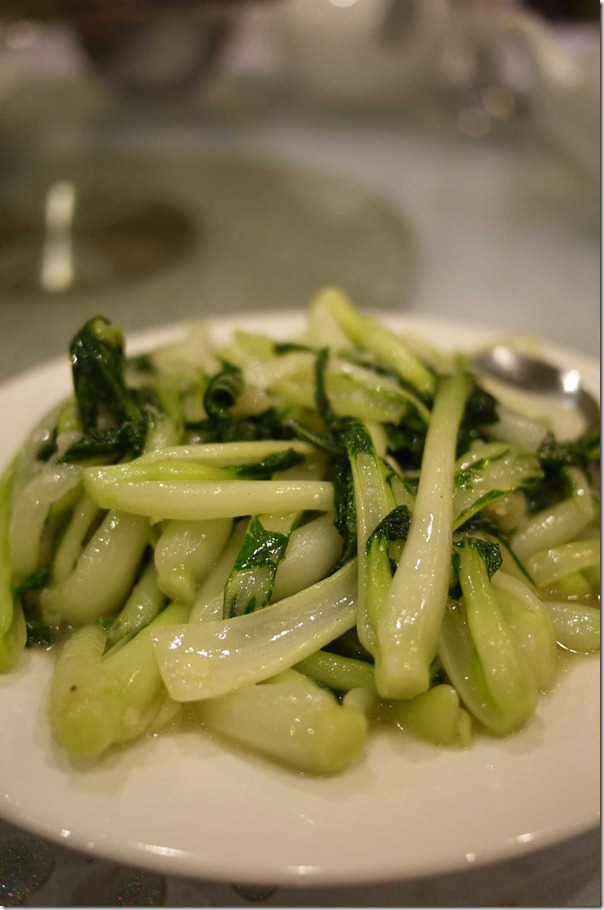 Stir-fried Asian greens