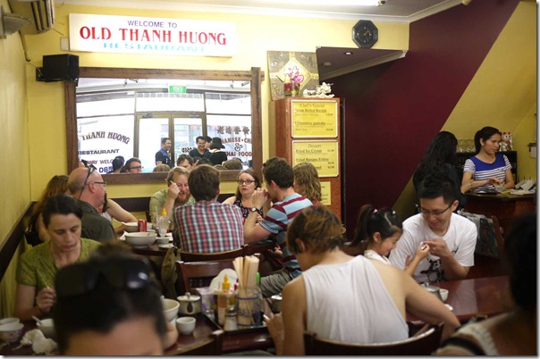 Dining room, Old Thanh Huong, Marrickville