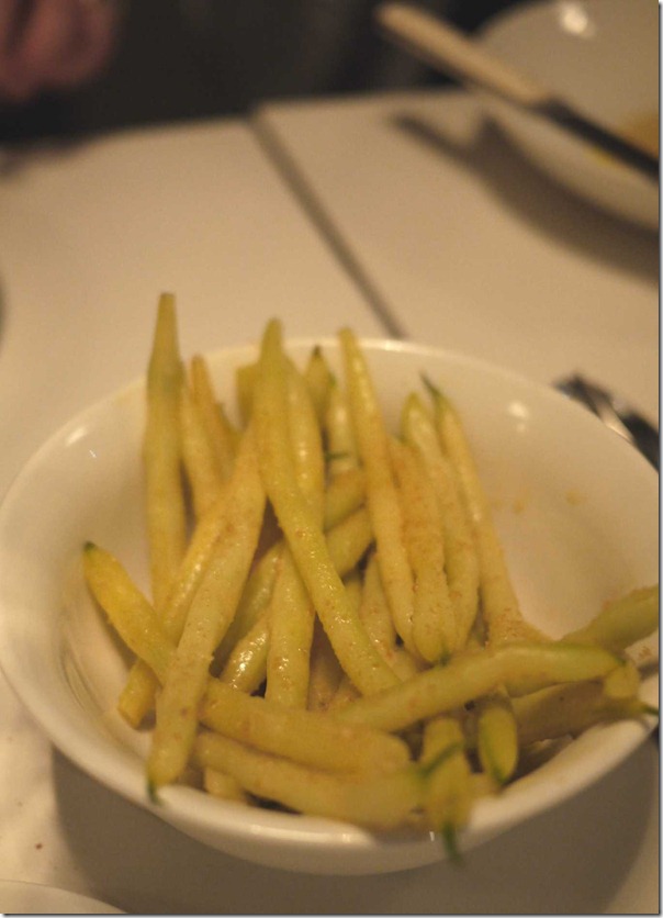 Side French beans $9