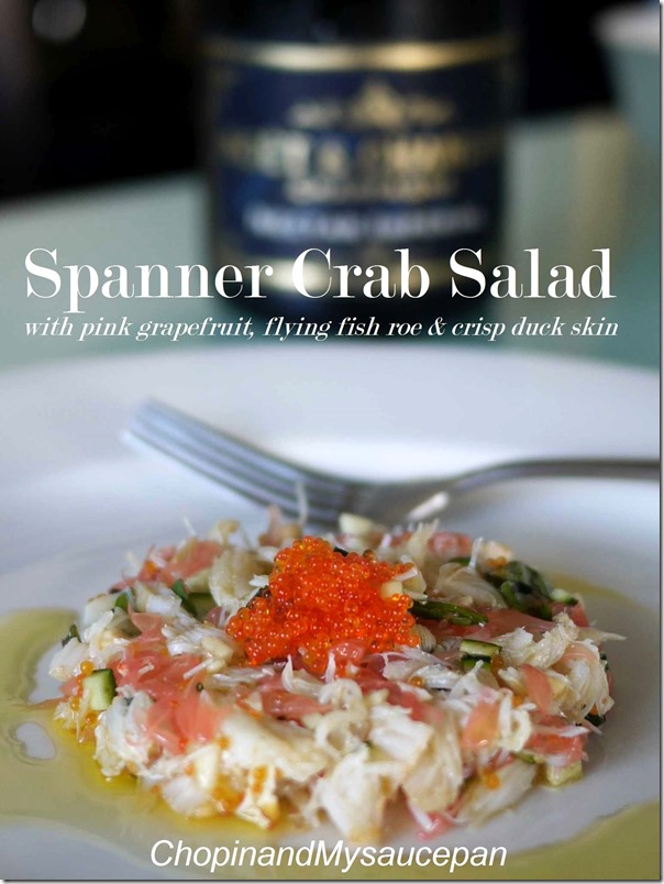 Spanner crab salad