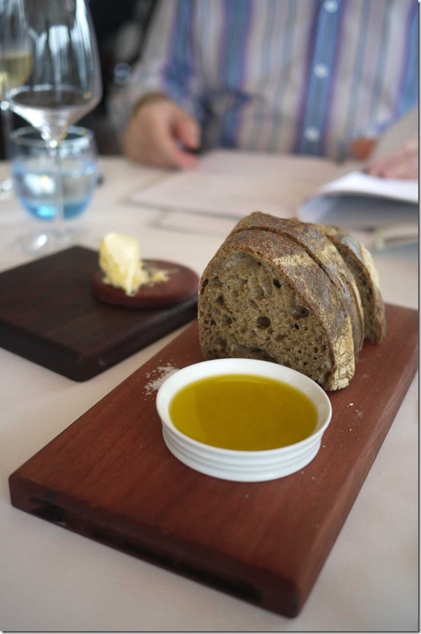 Sourdough with olive oil