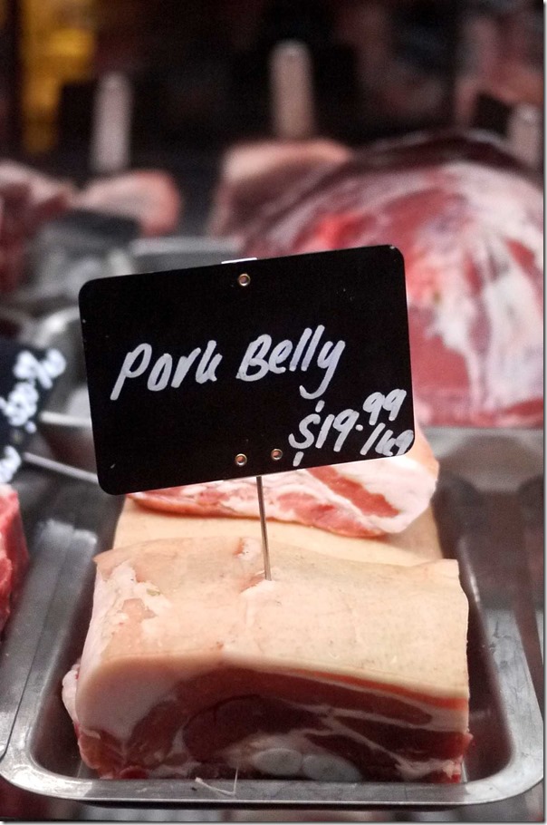 Pork belly 19.99/kg