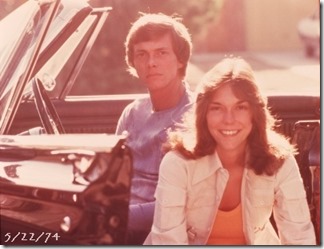 Karen and Richard Carpenter in the 70s
