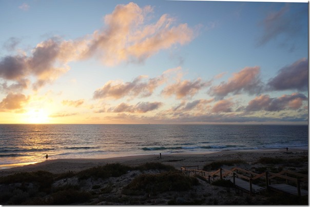 Sunset at Cottesloe beach, Perth, Western Australia