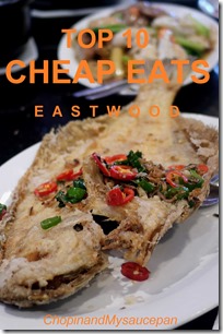 Top 10 Cheap Eats Eastwood