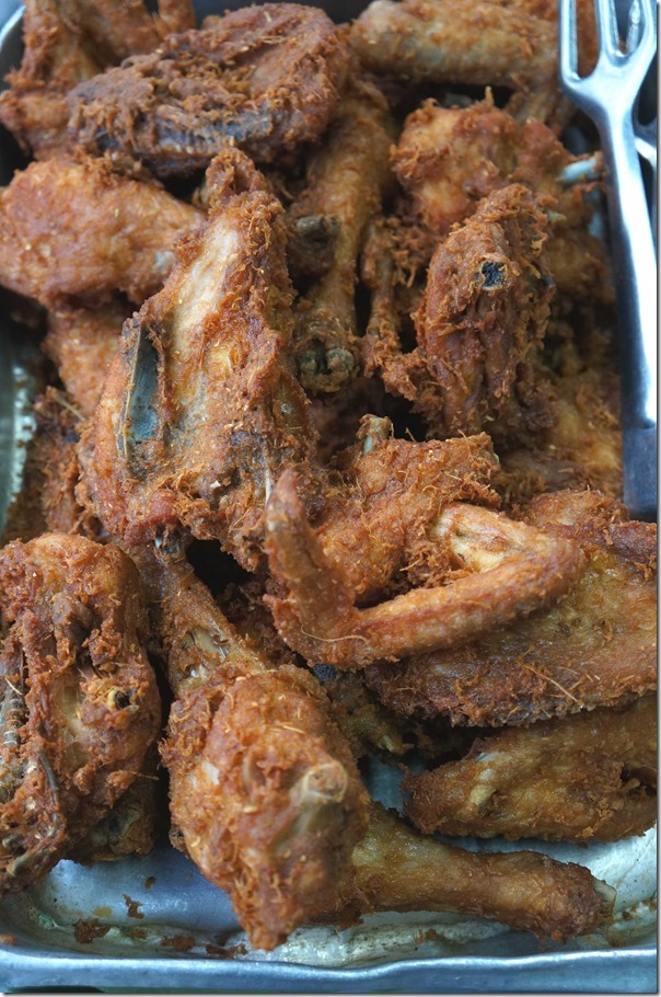 Ayam goreng or fried chicken