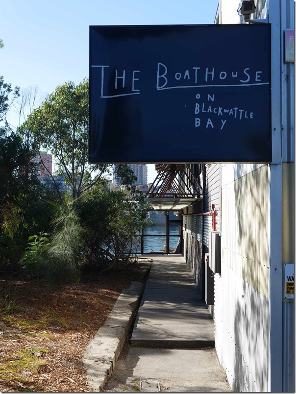 The Boathouse on Blackwattle Bay, Glebe