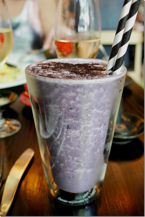 The purple smoothie