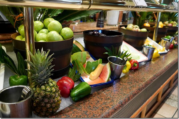 Fresh fruit counter