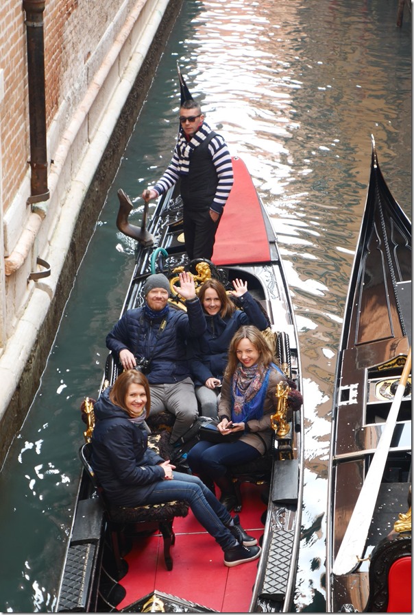 Bonjourno from the gondola!!