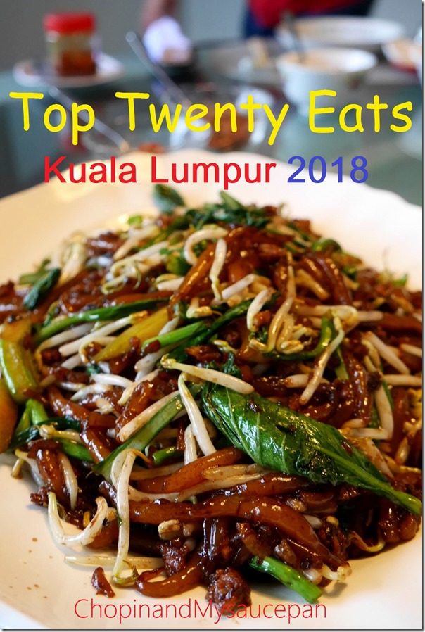 Top Twenty Eats Kuala Lumpur 2018